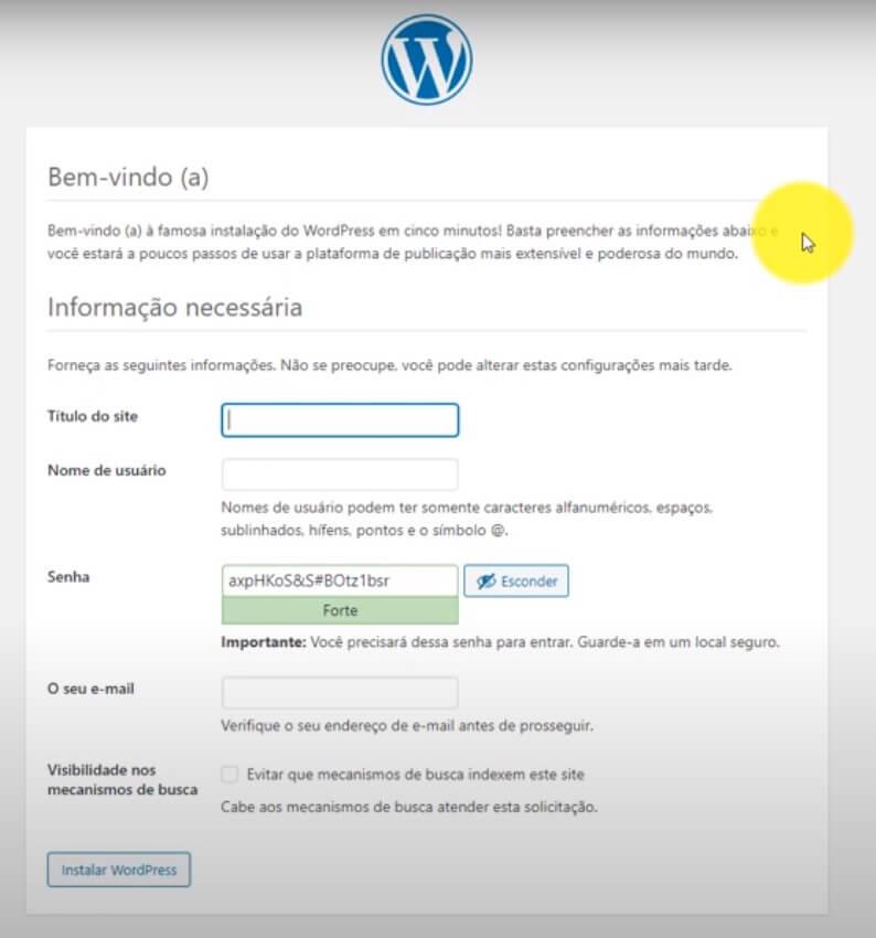 Como Instalar O Wordpress No CPanel Manualmente Em 2021 Homehost