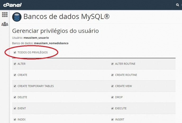 Como Criar Um Banco De Dados Mysql No Cpanel Ajuda